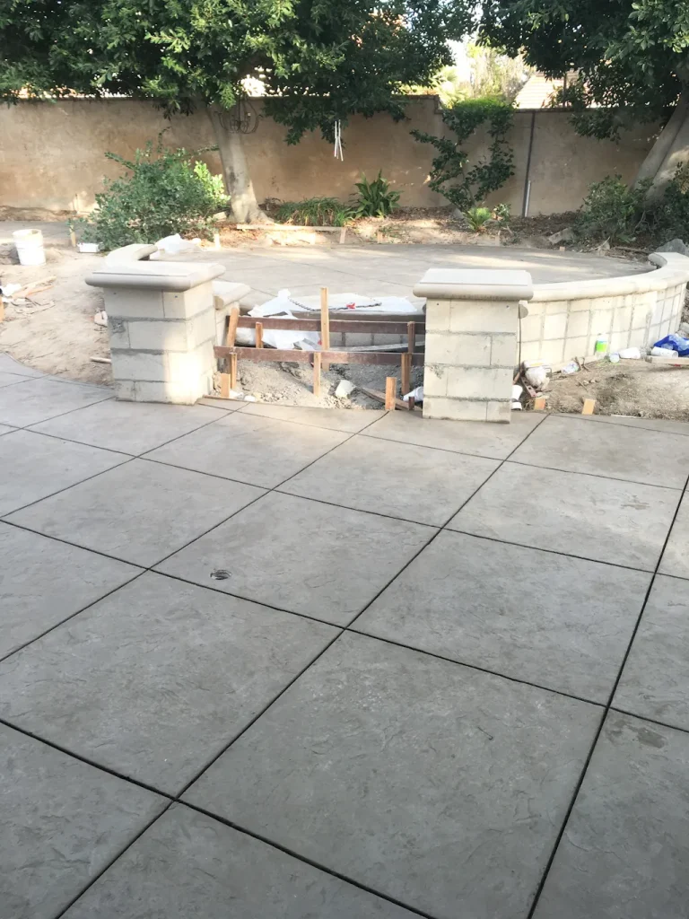 Concrete patio installers
